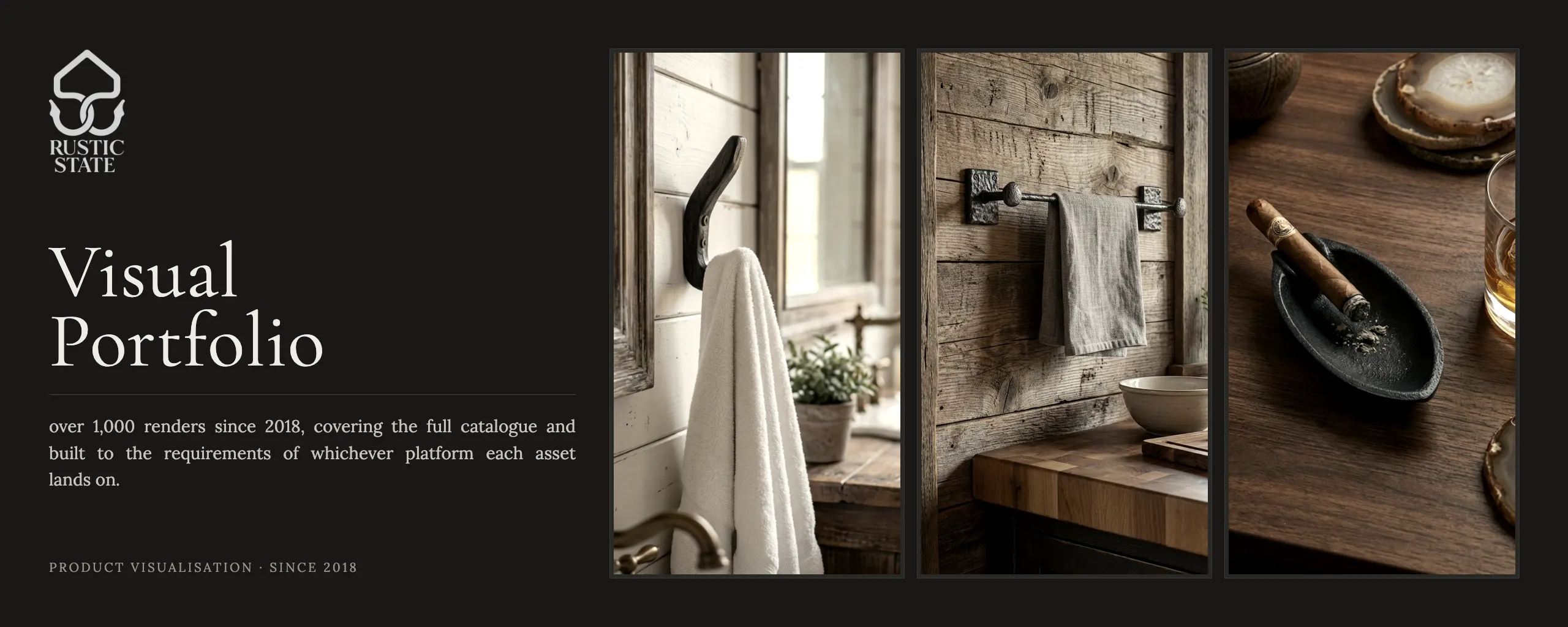 RusticState - Visual Portfolio