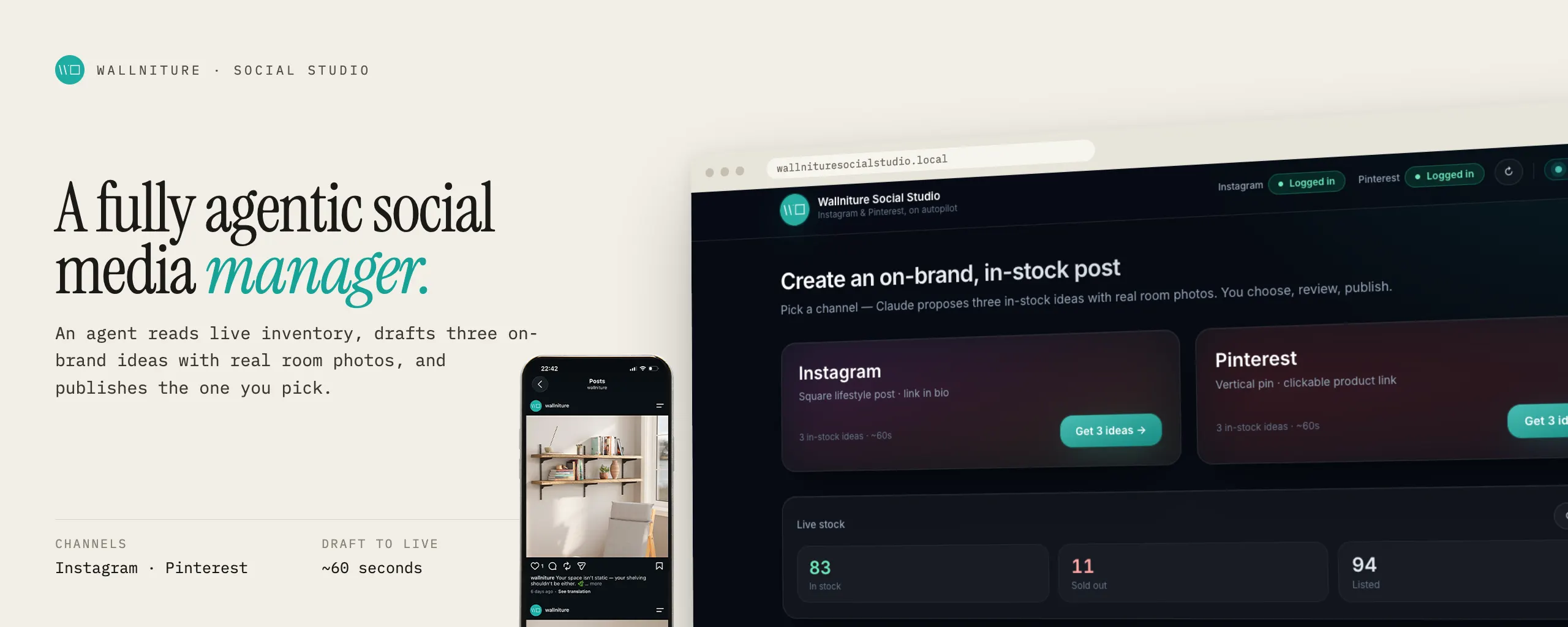 Wallniture Social Studio