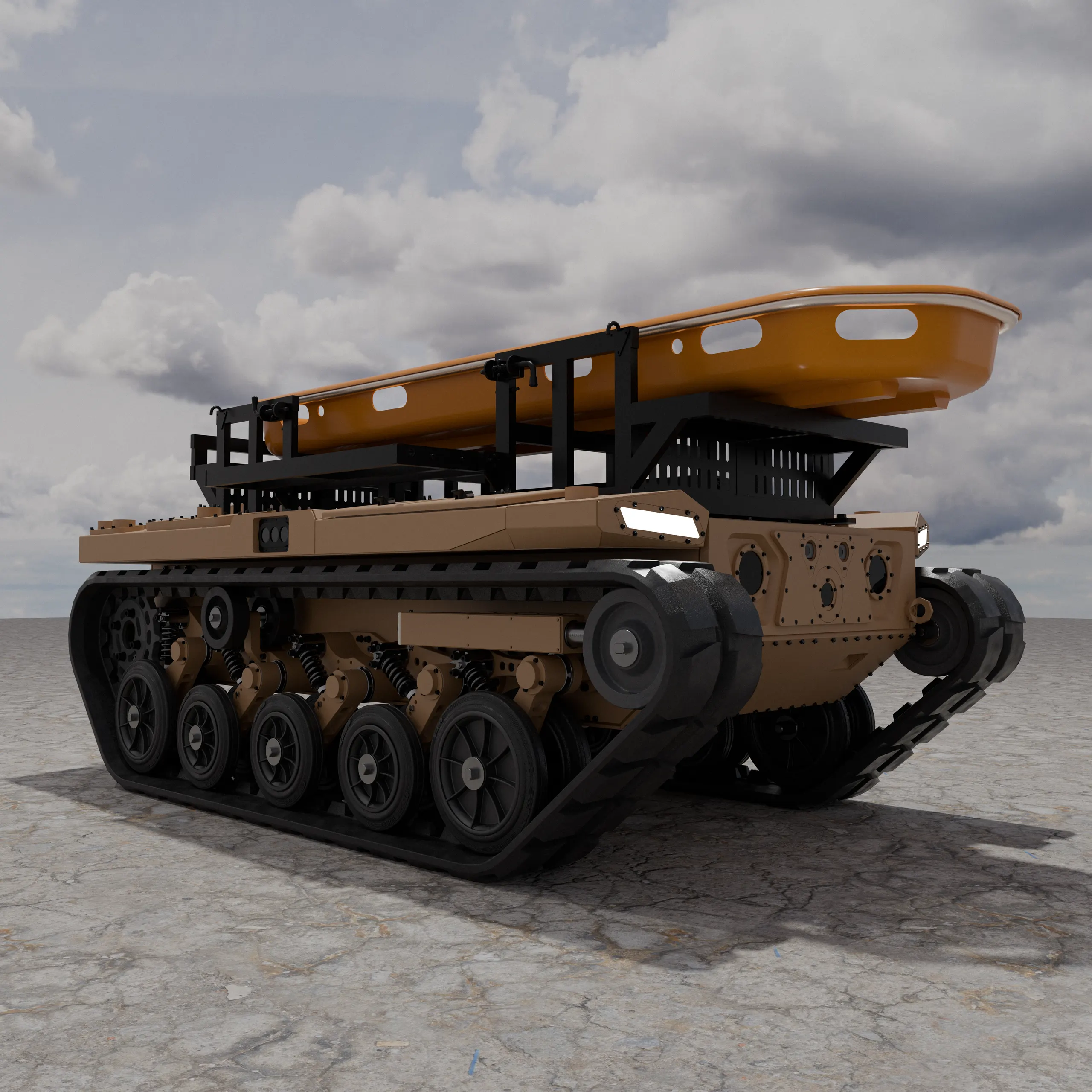 M-UGV I, platform detail