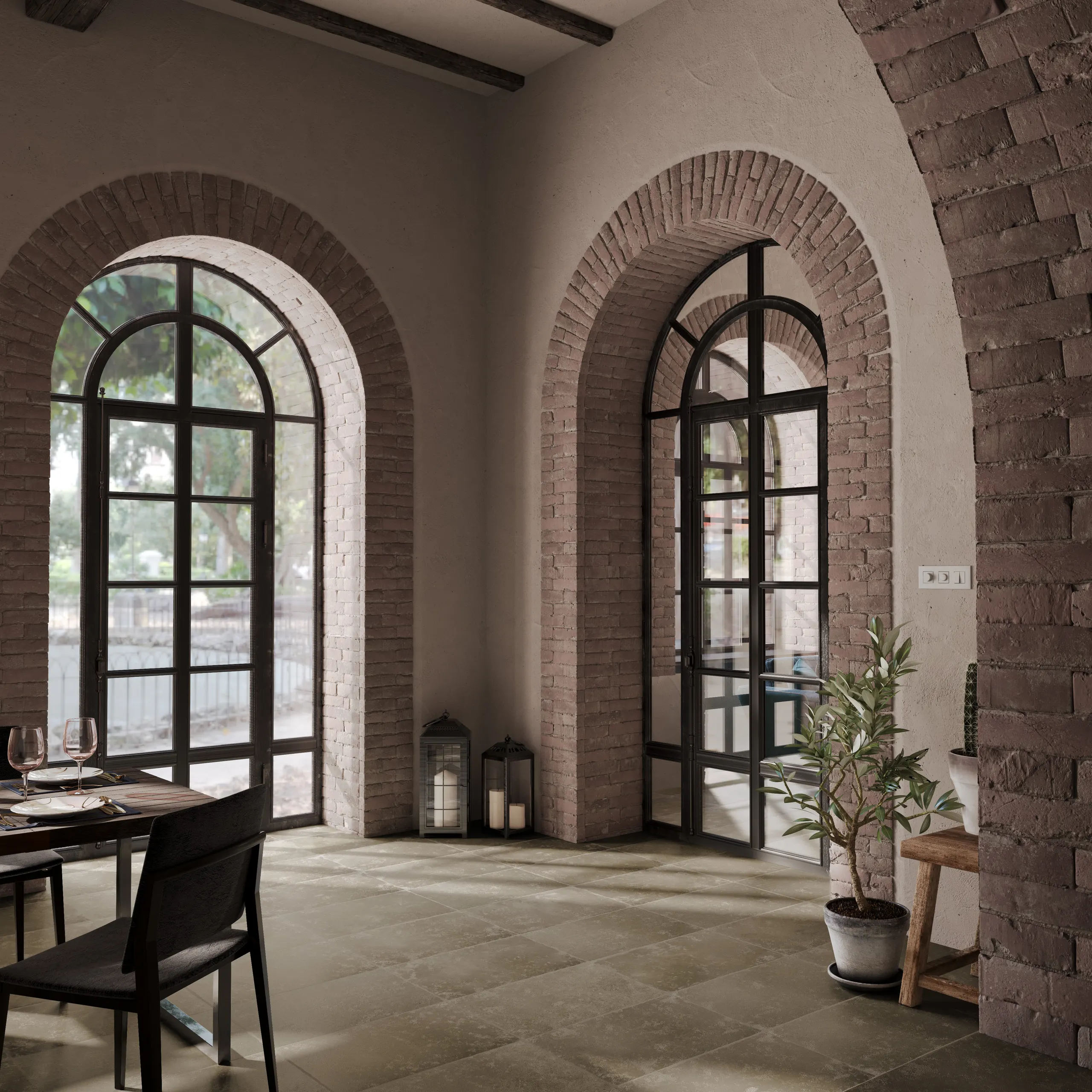 7010T1624VH Limestone Beige, large format