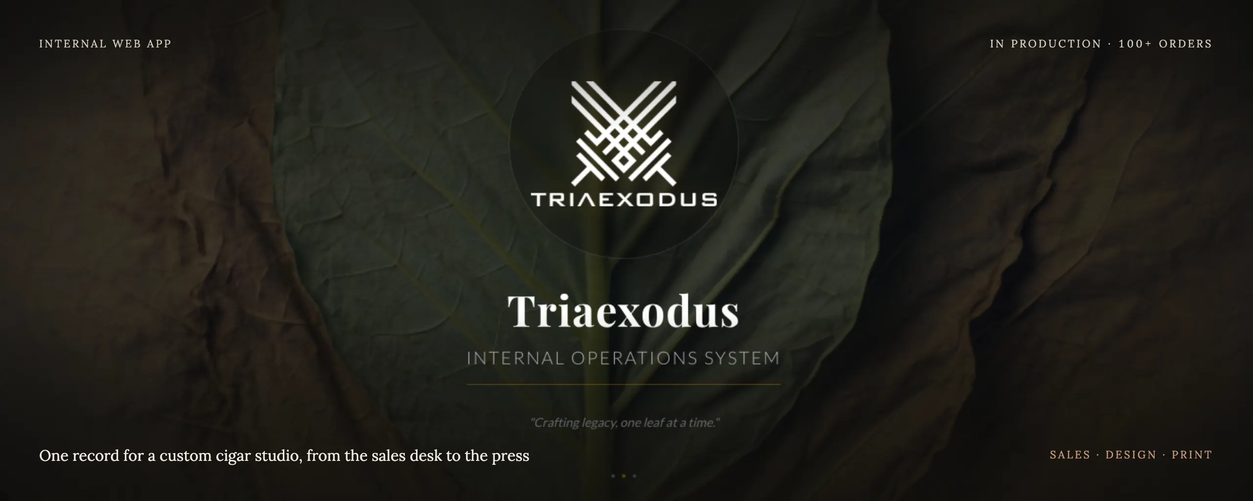 TriaExodus IOMS