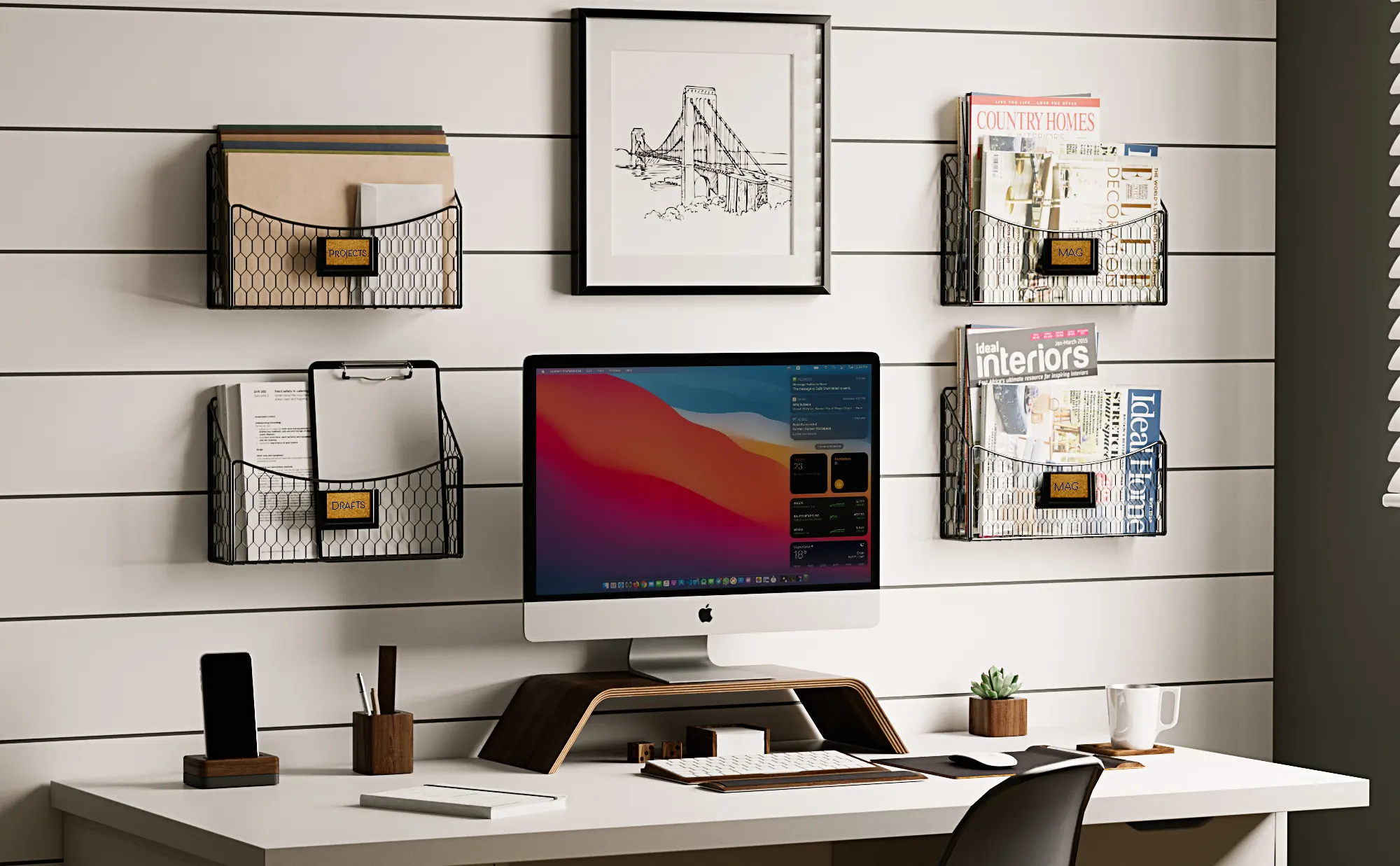 Wall35 · Cestino · CHN688 · office